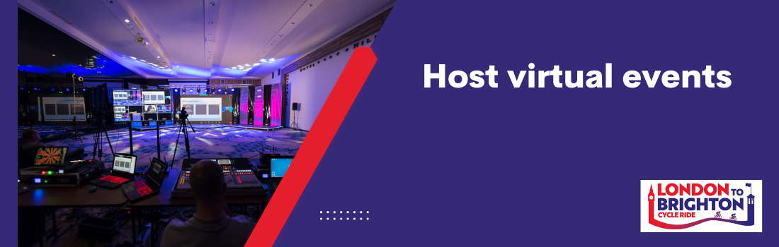 Host virtual events