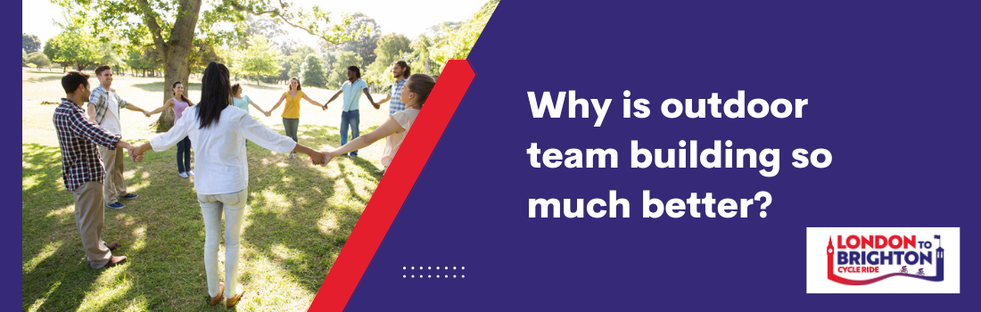 Why is outdoor team building so much better?