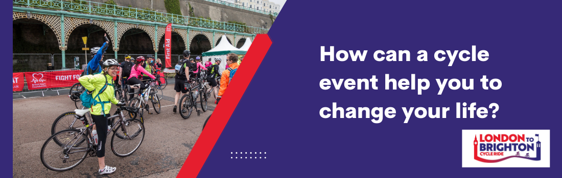 How can a cycle event help you to change your life?